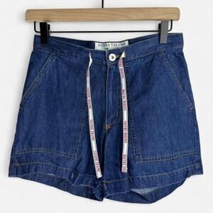 Vintage guess jeans denim shorts drawstring waist y2k